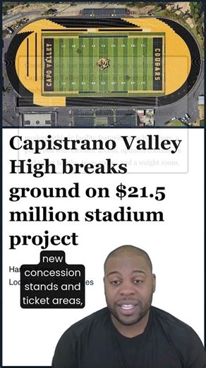 Mission Viejo Just Got a Huge Upgrade | Capo Valley High $21.5M Stadium #ocrealestate