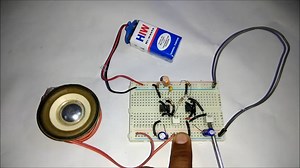 Ding Dong Sound Generator Door Bell Circuit using 555 Timer