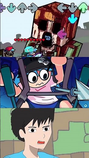 Sky's Epic Return: Minecraft Herobrine Takes Over FNF! #sky #minecraft #herobrine