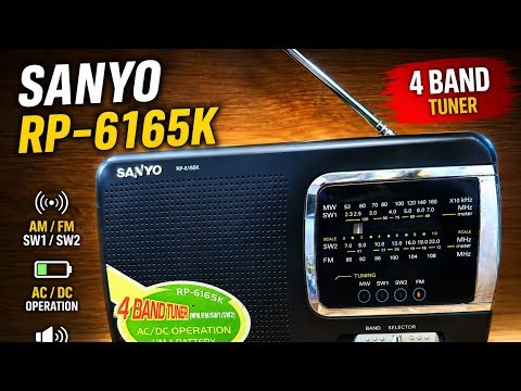 SANYO RP-6165K Radio Review