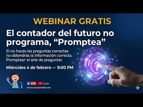 El contador del futuro no programa, "Promptea"