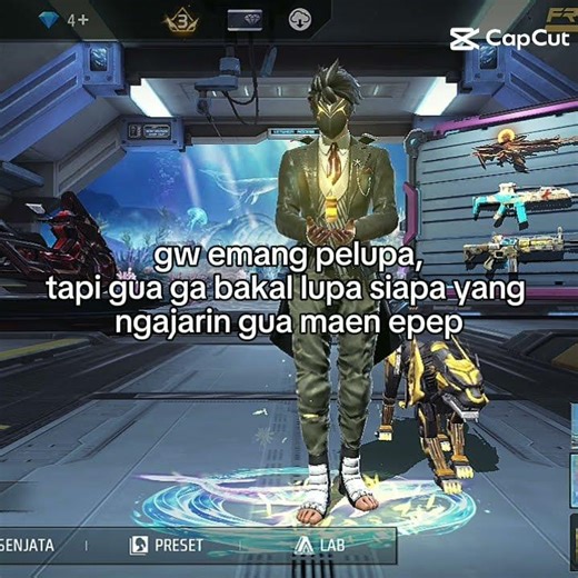 yang ajarin aku main epep bot sampai pro tetapi dia udah pensi ff