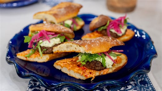 Salt Hank shares how to make his viral lamb burger recipe