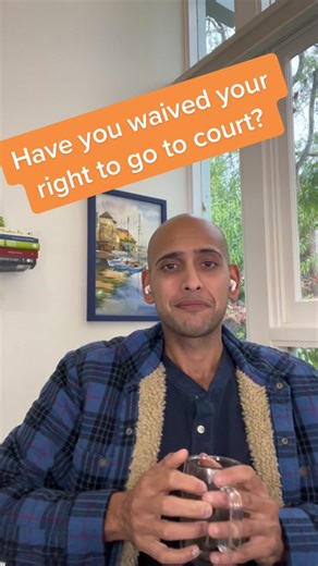 Arbitration agreements can waive your right to court! Make sure its an informed decision. #lawyer #lawyersoftiktok #lawyertok #consumerlaw #employmentlaw #arbitration #knowyourrights