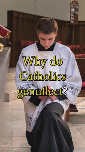 Why Do Catholics… Genuflect? | St. Matthew Catholic Church