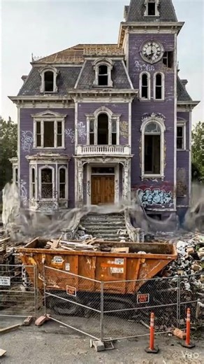 Abandoned Purple Mansion Transformed! 😱 From Trash to Luxury Restoration