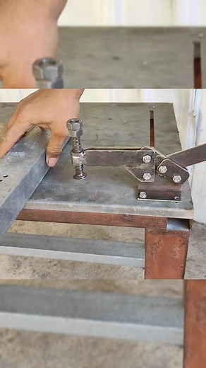 Simple iron clamps |togel clamps #clamps #diy #clampstools #homemade #tools #weldingtehniques #machine #lathe | ASIA TOOLS
