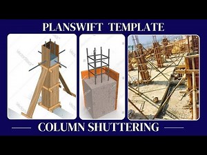 PLANSWIFT TEMPLATE - 07 - COLUMN Formwork (shuttering)