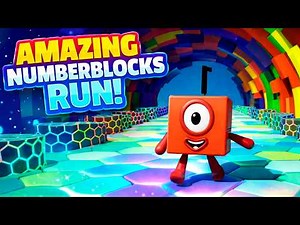 Numberblock One: Learning Counting, the Alphabet, Geometric Shapes, Fruits, and Colors. Part Two