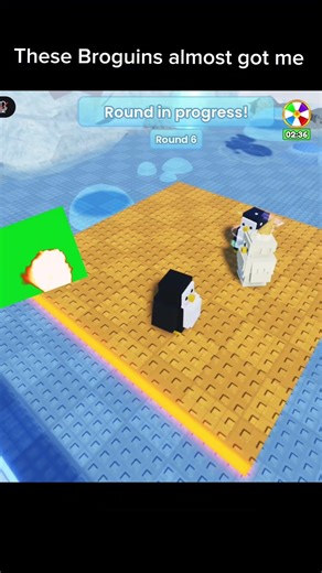 These Broguins are getting smarter #roblox #knockout #funny #memes #penguin #anklebreakers