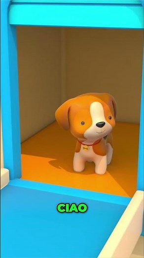 🐶 Help! The Puppy's Lost! 🚨 The Police Are Coming! #Shorts #cartoonsforkids