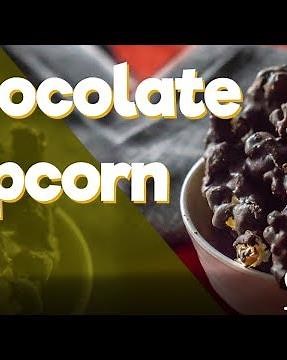 Chocolate Popcorn Recipe | Caramel | Homemade | Easy