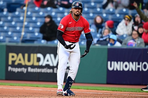 Gabriel Arias is finally hitting for the Guardians like his job depends on it — because it does