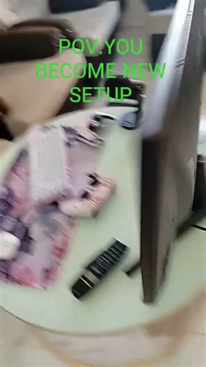 NEW MONITOR # GAMING SETUP