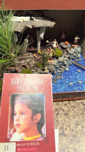 Fourth grade school Project!! So proud of her! #autism #ourjourney #schoolproject #birchbarkhouse