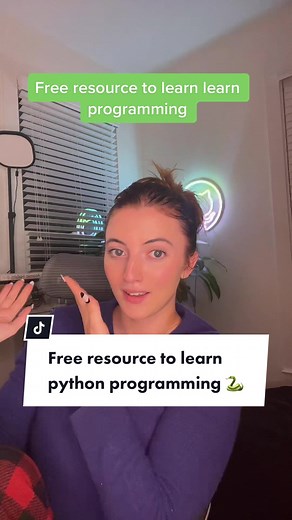 I share a great resource at the end of the video! There’s a ton of food and free learning resources out there to learn programming and I love sharing all of them with you to help you out on your learning journey #learntocode #pythonprogramming #python