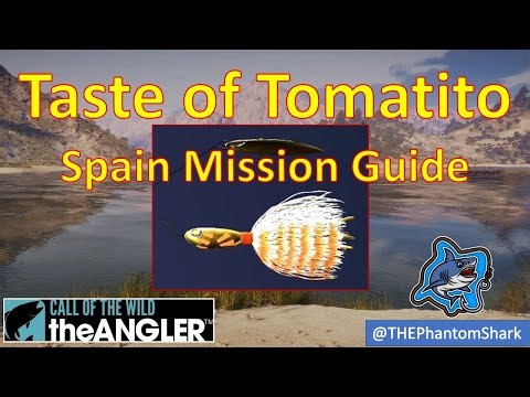UPDATED Taste of Tomatito Main Mission Walkthrough Spain Aguas Claras Call of the Wild: The Angler