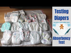 New Mom Diaper Absorbency Tests of Popular Baby Diapers (Huggies, Pampers, All Good, Honest Company)