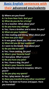 579K views · 7K reactions | English Speaking Practice | Questions &...