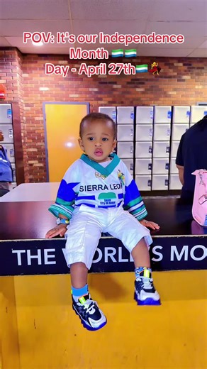 Sierra Leone Independence Day Celebration Outfit