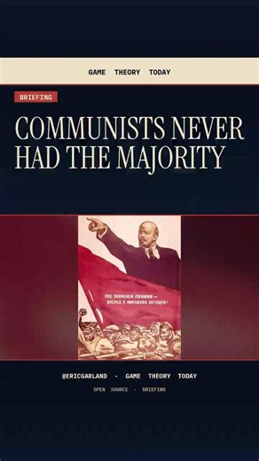 Communists Never Have The Majority