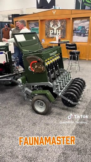 No-Till Drills and Native Seed Box for Wildlife Farming