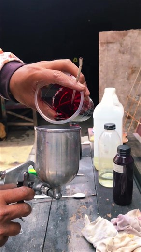 Alhamdulillah ..,antrian order repaint candy tone red selesai.,,, yokk siapa lagi yg mau ganti warna cat nya .,,??? Jgn lupa “DHIE REPAINT”solusi nya #commuterbike #repaint #fyp #viral #gowes