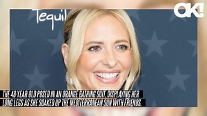 Sarah Michelle Gellar Shows Off Her Long Legs During Italian Vacation: Photos