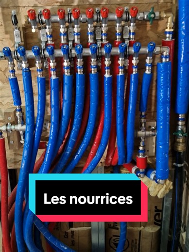 Installation de nourrices multicouches en plomberie
