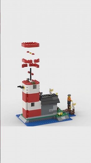 LEGO Lighthouse Build