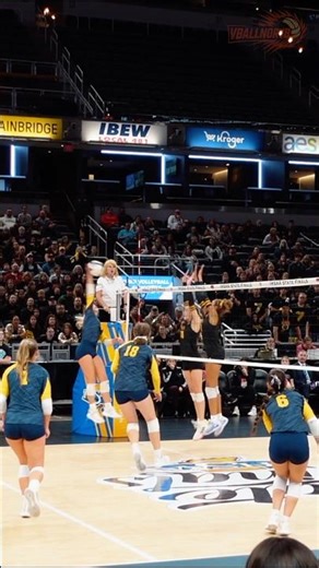 3 Swings. 1 Point. Championship Composure. 🏐