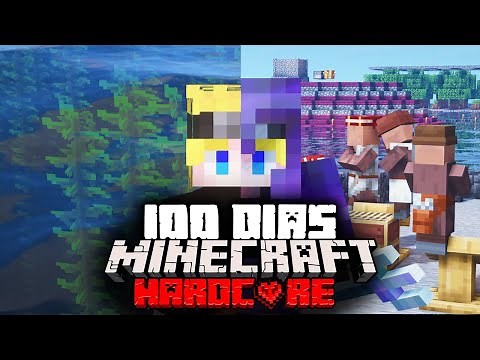 Sobreviví 100 días en un Mundo solo Océano En Minecraft HARDCORE... Esto fue lo que pasó