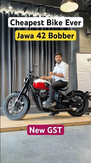 Cheapest Bobber Bike Jawa 42 Bobber