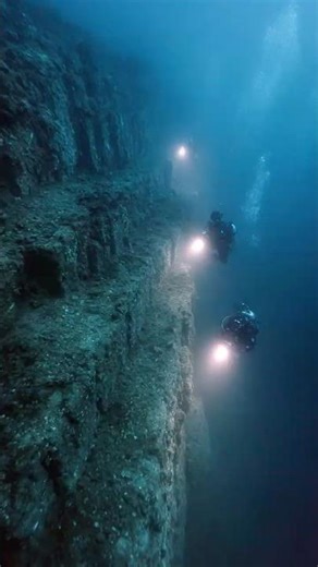 Underwater Megalithic Wall Discovered Stretching for Miles Off Japan