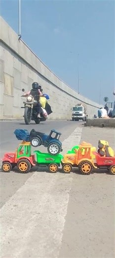 Rc Tractor Tyre fitting with Trolley loading model 5630 john Deere Die-cast unboxing review