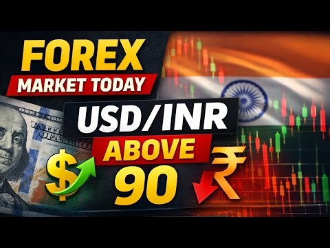 Indian Rupee Falls Today | USD/INR Forex Market Update