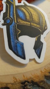 Thor God of Thunder Helmet Vinyl Sticker - Etsy