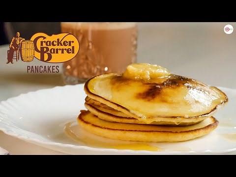 Cracker Barrel Copycat Pancakes Recipe | Best For Breakfast | TheFoodXP
