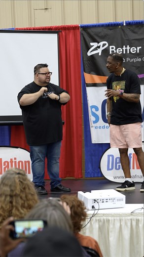 Discover the hilarious insights of Justin Loncar, aka the Deaf comedian Somedeafguy , as he shares his thoughts on the DeafNation Expo! 🤟 Get ready for laughter and enlightenment. #DeafNation #DeafNationExpo #Deaf #DeafBusiness #DeafCommunity #SignLanguage #JoelTravel #NoBarriers #Kissimmee #Florida #USA #PositiveVibes #Expo | DeafNation