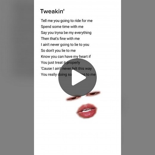 Tweakin' Lyrics Video - IV Jay ft. Luh Kel | Acoustic Version