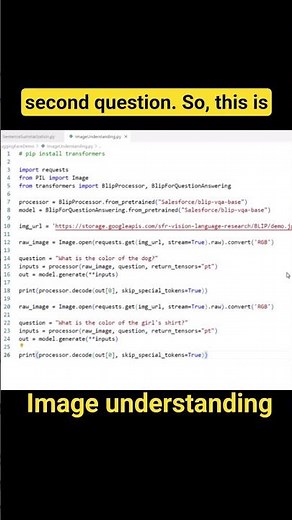 Image Understanding & Visual Q&A Explained