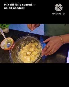 Restaurant-Style Paneer Tikka at Home | No Oil, Air Fryer, 10 Minutes!