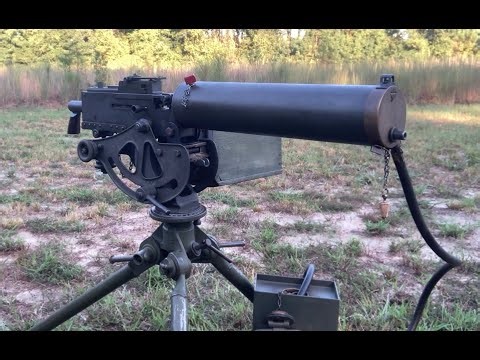 1917a1 Browning Machine Gun Accessories episode #1 Water cooling WWI WWII