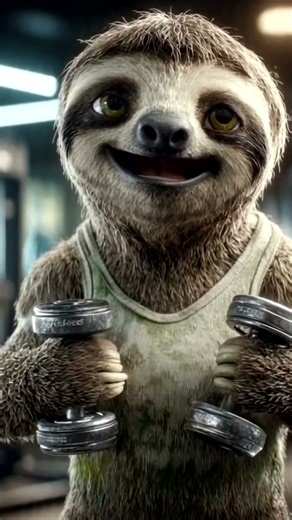 "The Stylish Sloth”#shots#trendingshorts#youtubeshorts#viral#funny# animalshorts#honeyanimatrixai#3d
