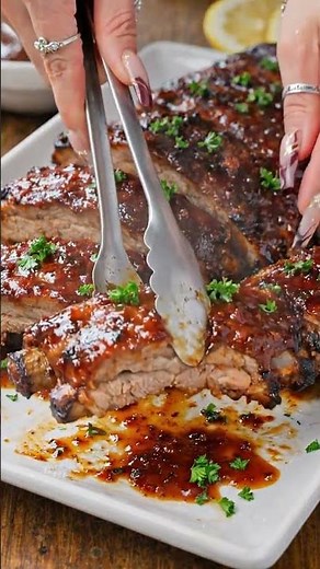 Sticky BBQ Beef Ribs 🍖🔥 | Fall Apart Tender Slow Cooked Ribs Recipe