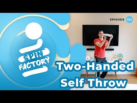 Freestyle Frisbee How-To: Two-Handed Throw (Basic Self-Throw)