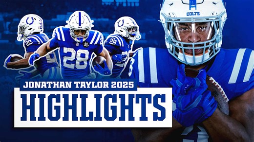 Jonathan Taylor highlights 2025 season