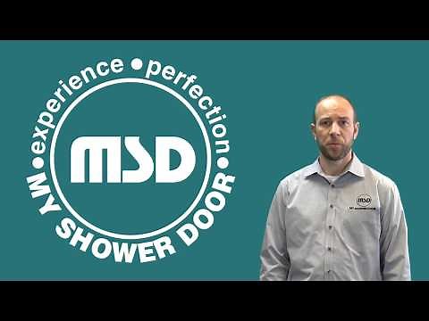 MY Shower Door Sweep Install