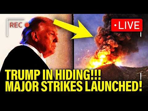 LIVE: Trump HIDES as US and IRAN LAUNCH STRIKES!!! 5/28/2026
