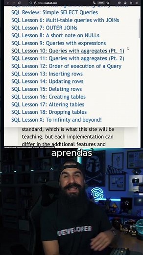 Aprende SQL desde cero con este curso gratuito y práctico